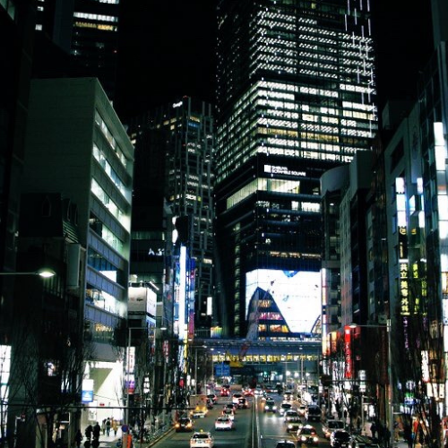 渋谷の夜景