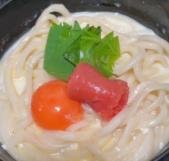 【全人類が虜になる】明太子クリームチーズうどんレシピ