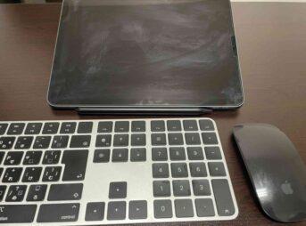 iPadとキーボードとマウス